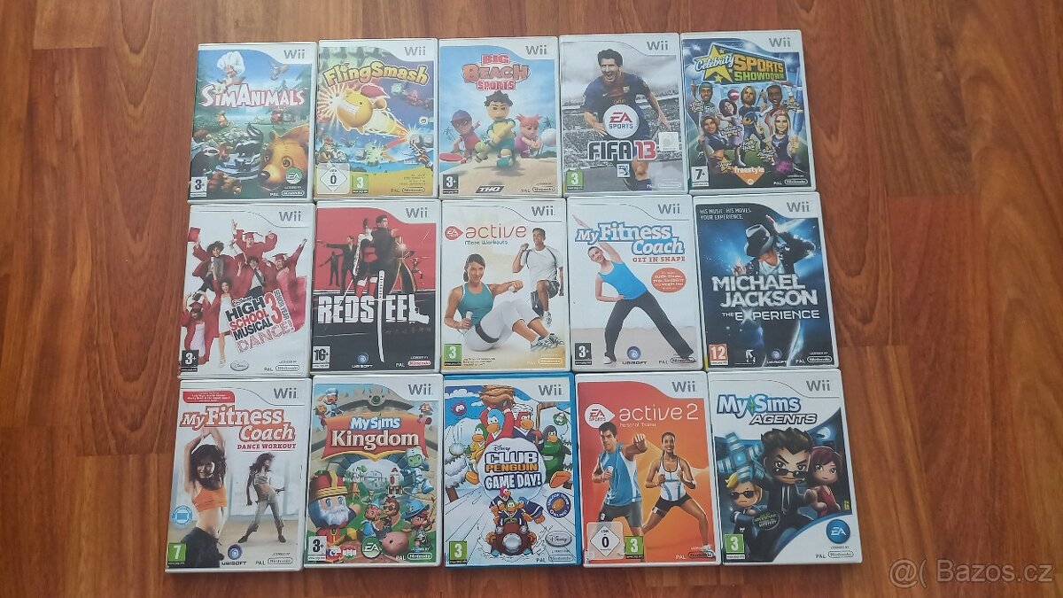 Prodám Nintendo Wii hry