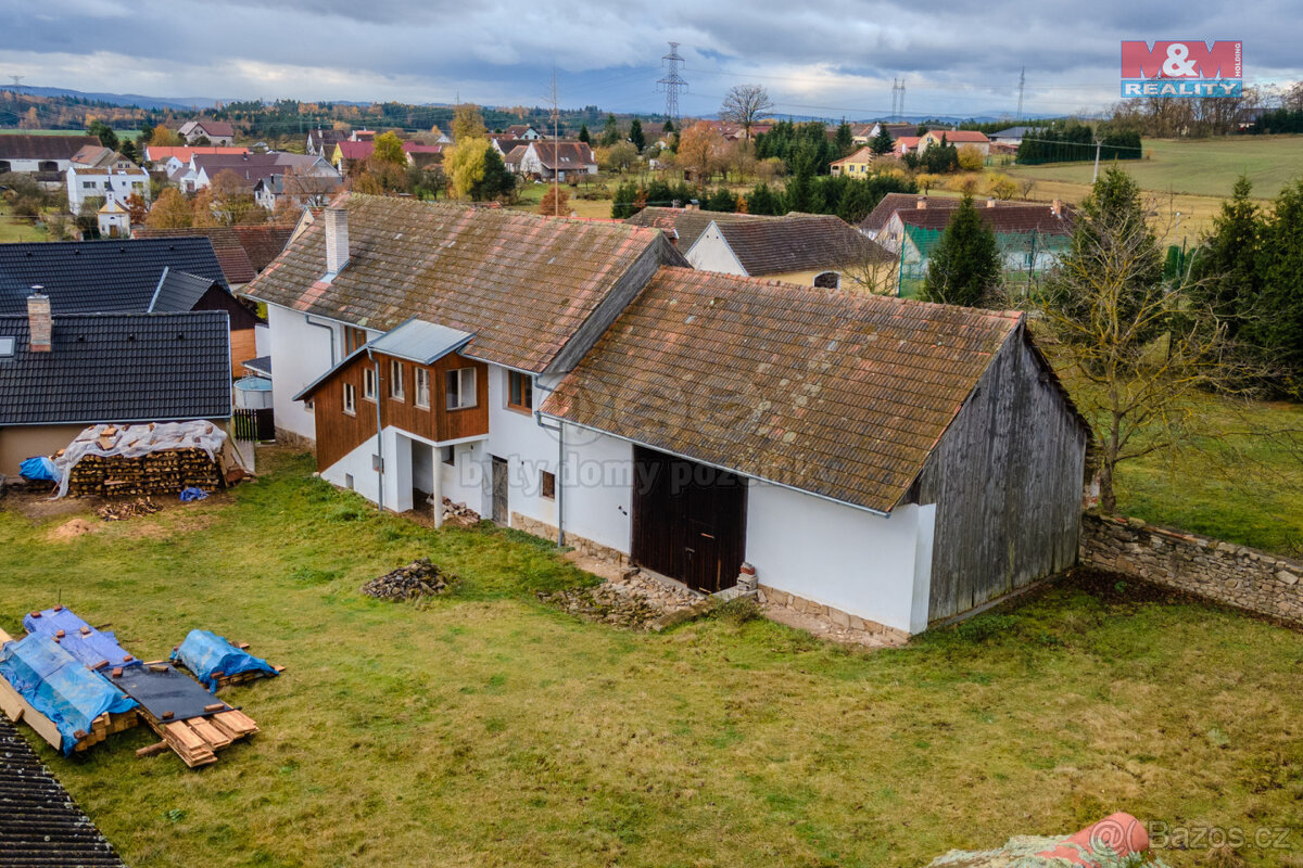 Prodej rodinného domu, 2 100 m², Malé Nepodřice, Dobev