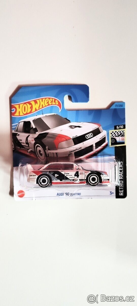 Sběratelské autíčko,angličák "Hot Wheels" AUDI '90 Quattro