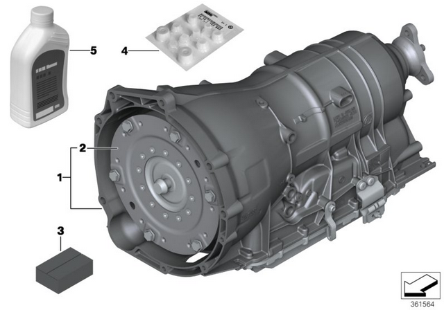 Bmw F01 740d 225kw Automatická Převodovka