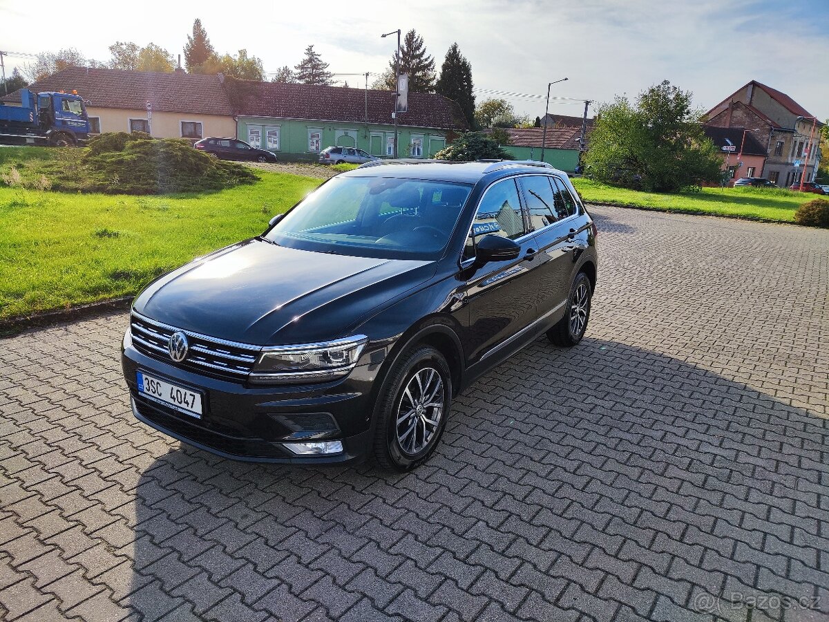 TIGUAN TDI 110 kW 4x4 DSG,ČR,1.MAJITEL,DPH,2xKola