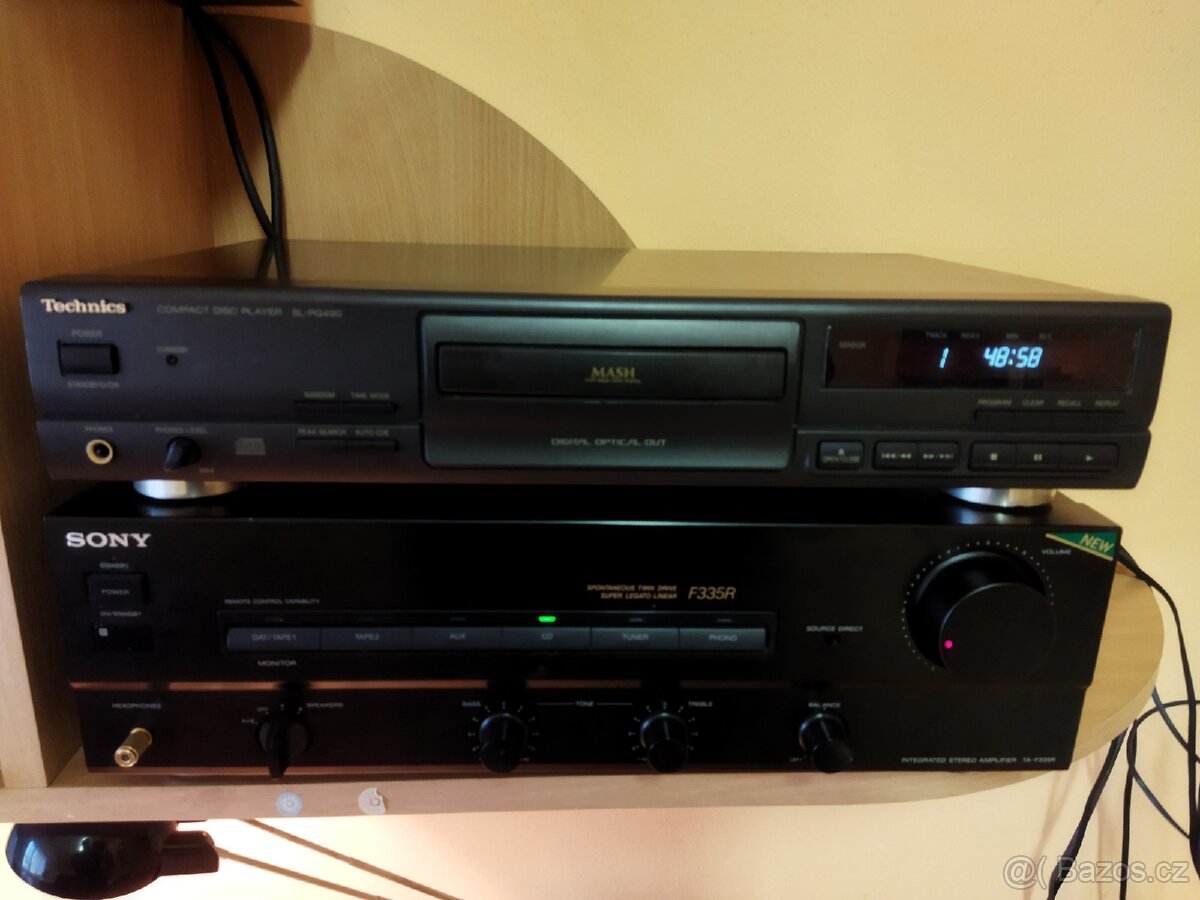 Technics Compact disc player sl-pg490