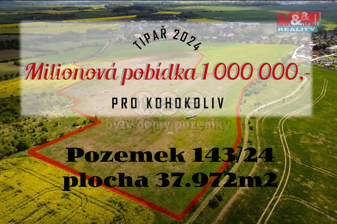 Prodej komerčního pozemku, 37972 m², Tachlovice u Prahy