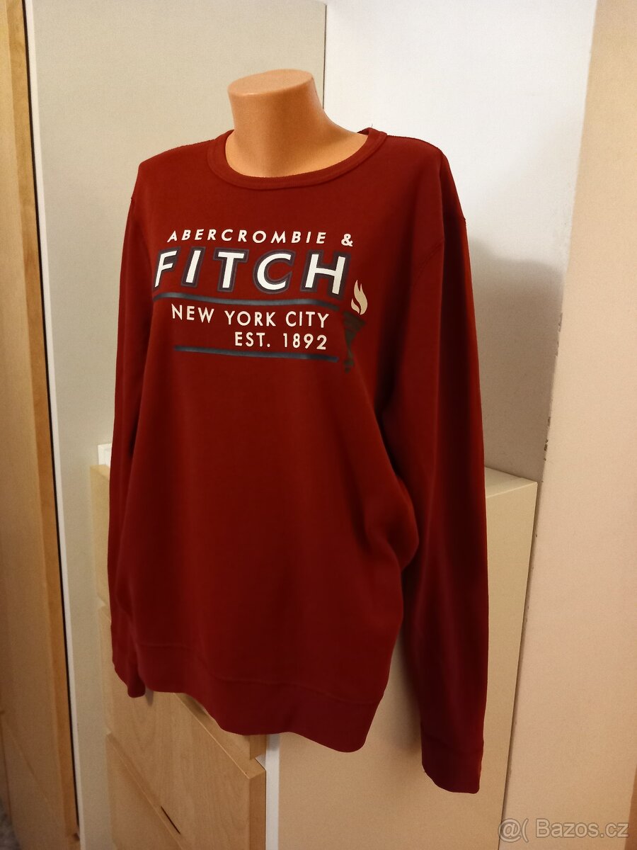 Pánská mikina Abercrombie & Fitch vel. XL