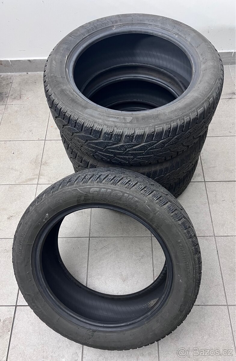 215/55 R17 - 4x zimní Riken 6-7mm