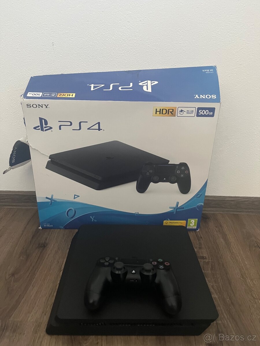 Prodám PS4 500gb + možno přidám účet na PS store