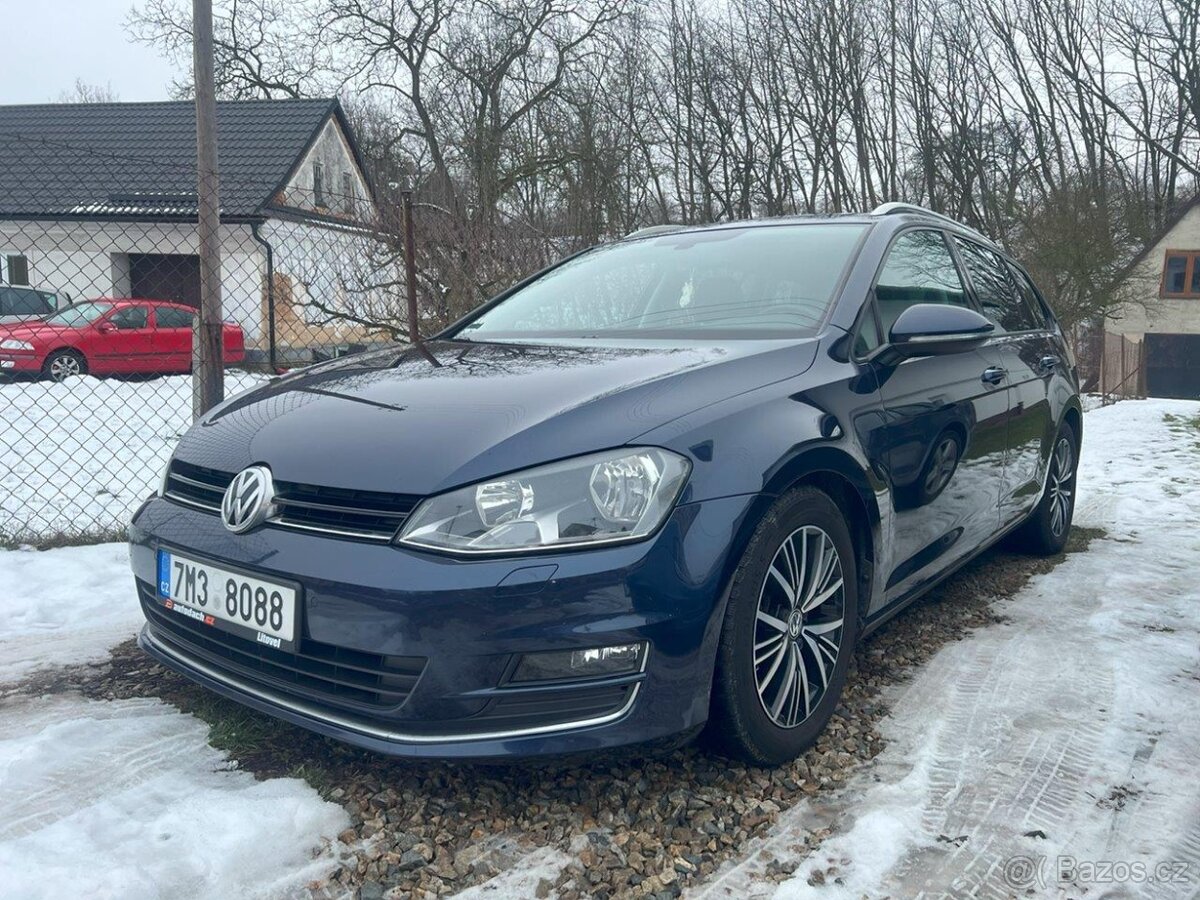 VW Golf 7 Variant 1,6 TDi 81 kW Allstar 2016