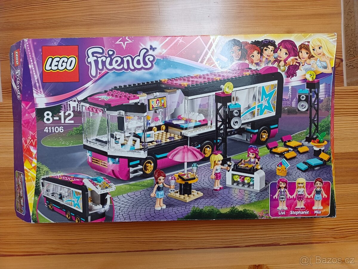 Lego Friends 41106 - Autobus pro turné hvězd