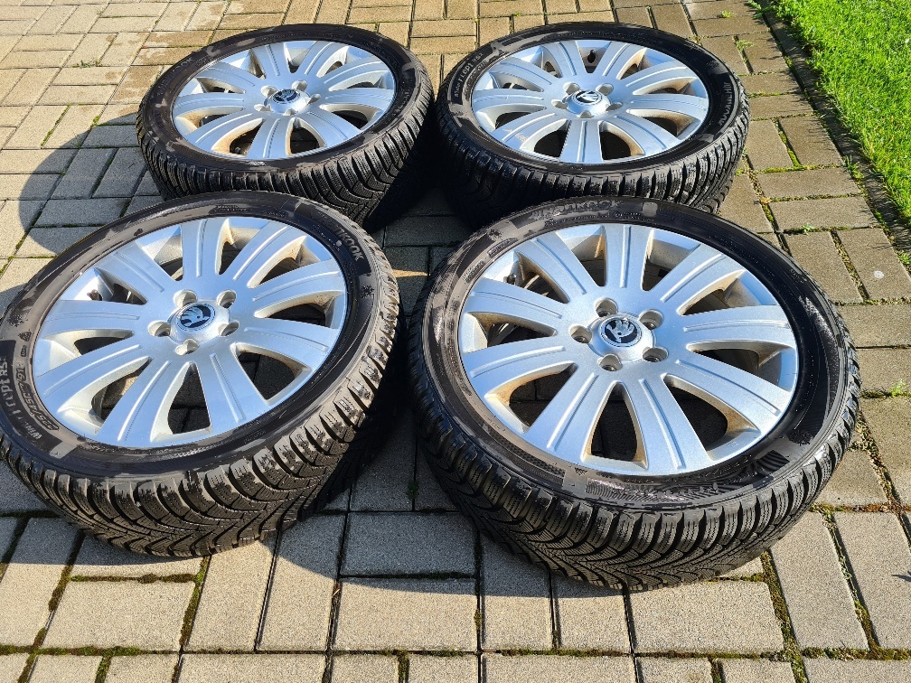 Alu Octavia 5x112 r17 zimní