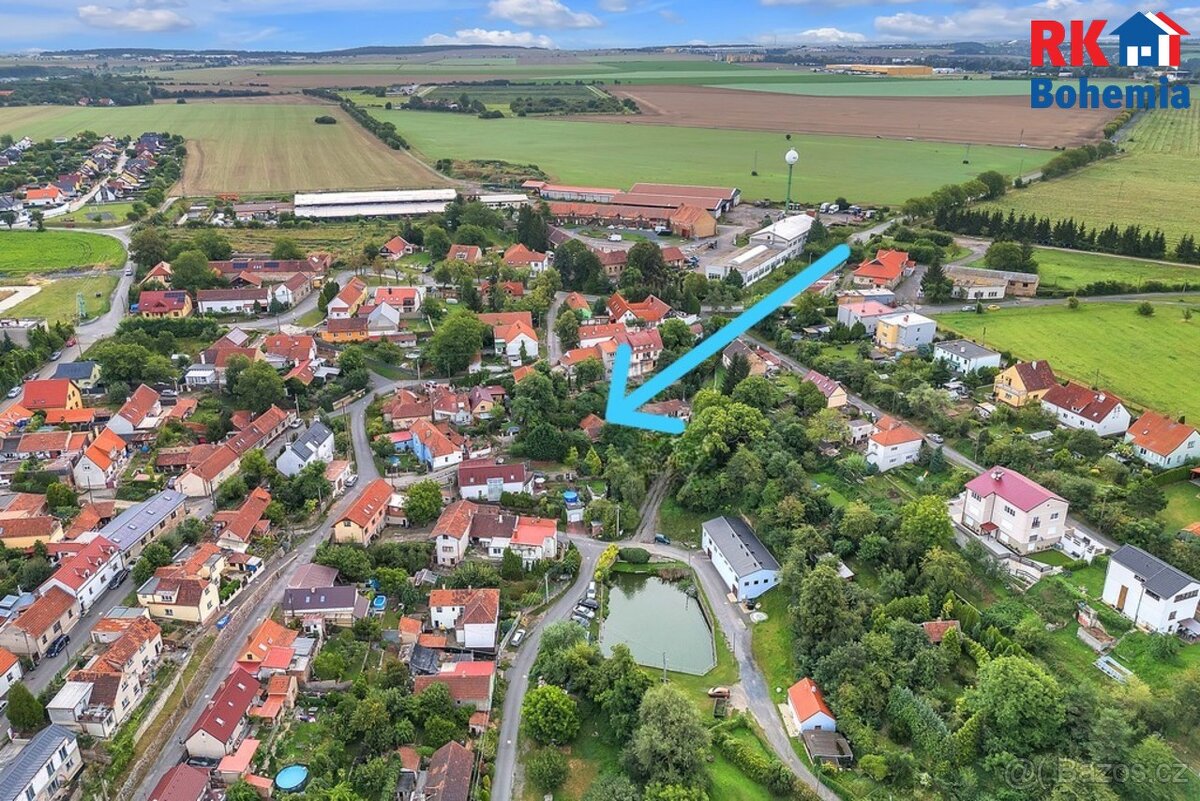 Prodej, stavební pozemek, 237 m2, Větrušice, Klecany - Praha