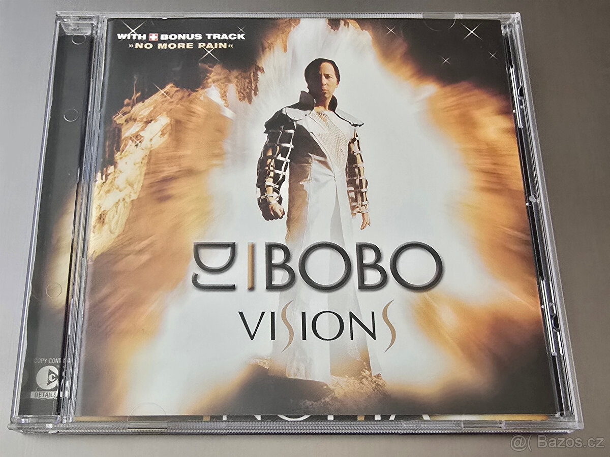 CD DJ Bobo - VISIONS (2003, bonus edition)