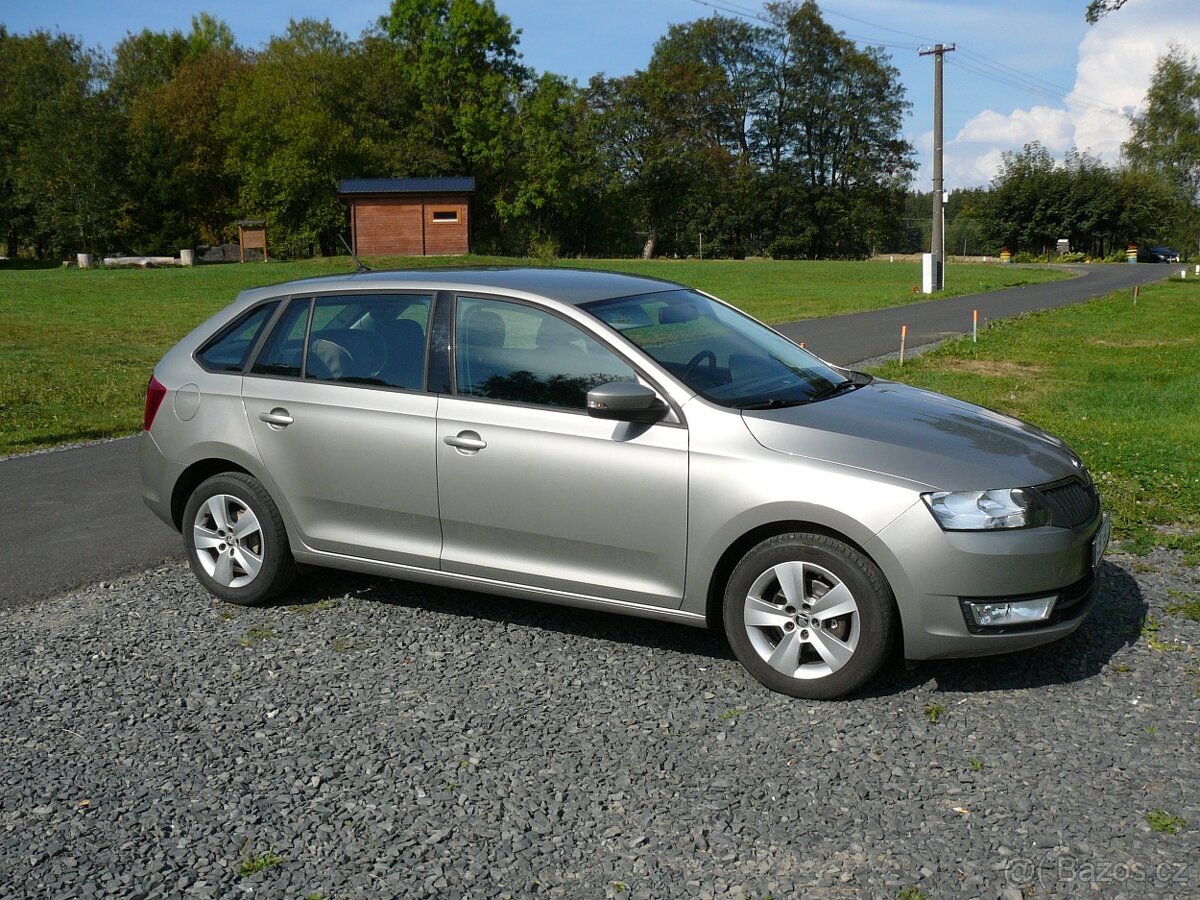 Škoda Rapid 1.2 tsi 66kw Spaceback  2016 105tis