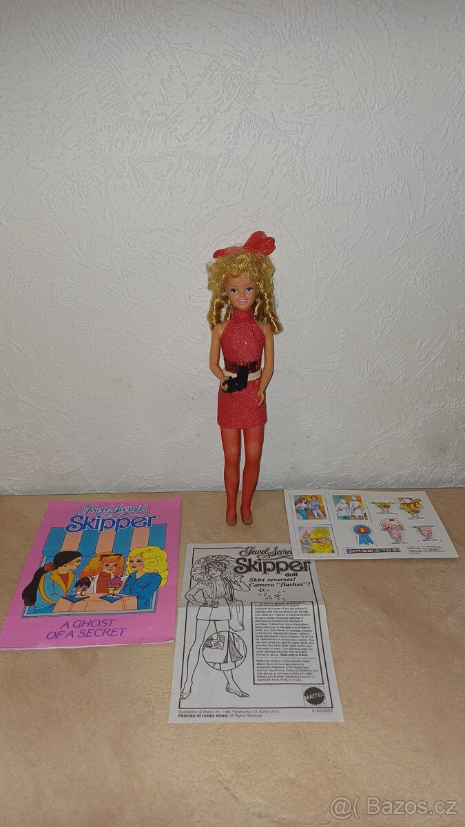 Barbie panenka vintage  - Skipper jewel secrets