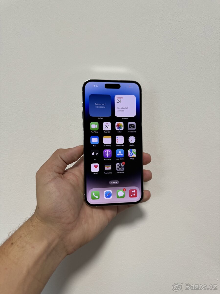 APPLE IPHONE 14 PRO MAX 128GB STŘÍBRNÝ-ZARUKA