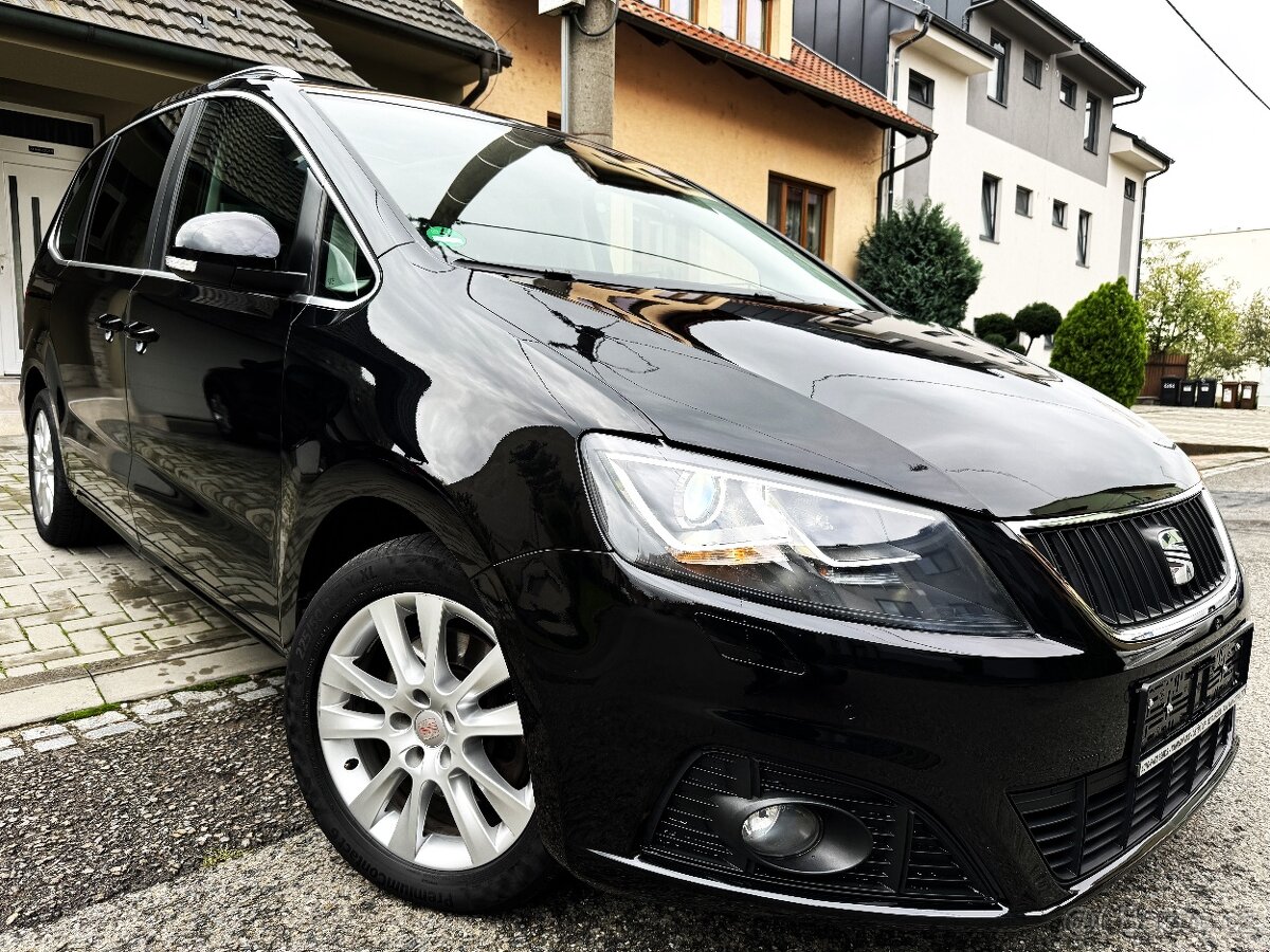 SEAT ALHAMBRA 2.0TDI NAVI, 7-MÍST, TAŽNÉ, PANORAMA, KAMERA,