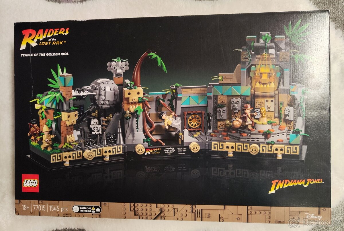 Nové Lego 77015 Indiana Jones - Chrám zlaté modly