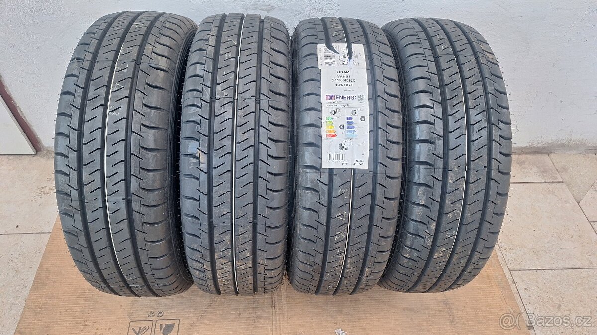 4ks letní pneu Falken 215/65 R16 C nový nejetý