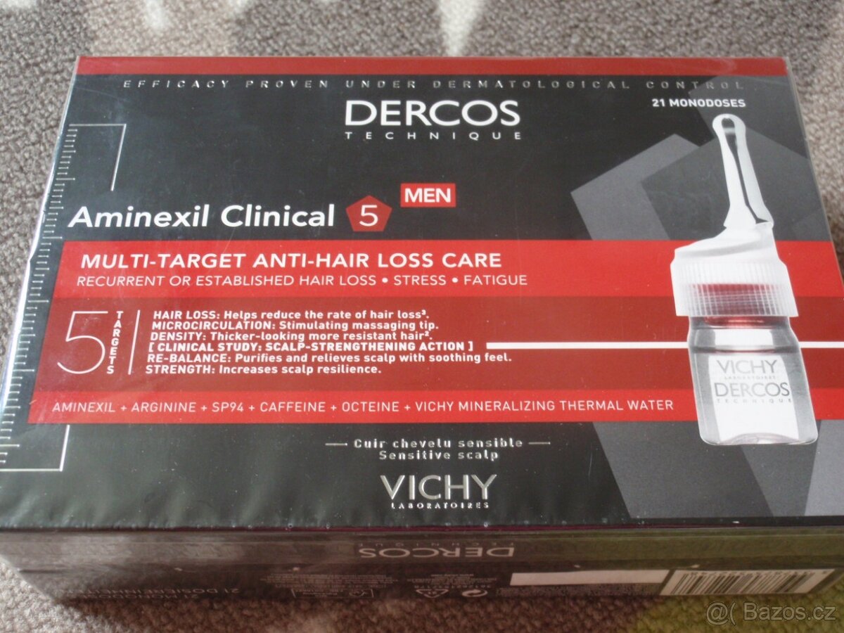 Vichy Dercos Aminexil Clinical Men ampule 21x6ml.