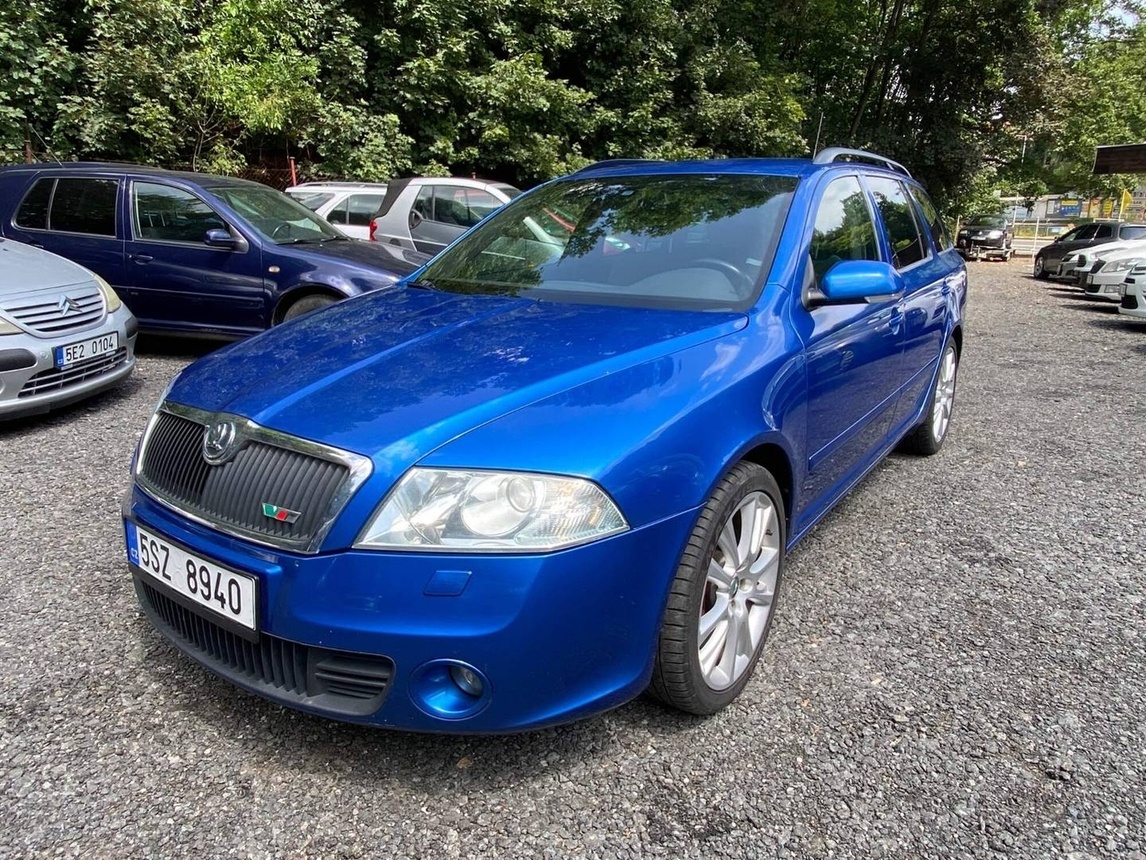 Škoda Octavia 2 RS Combi 2.0 TDI 125kW klima tempomat