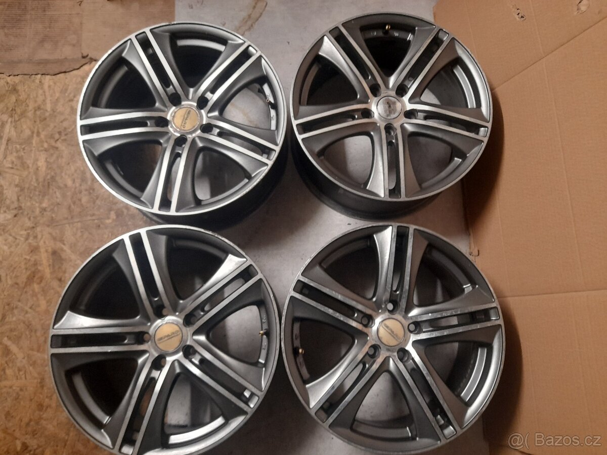 4ks. Alu disky 5x112. R17. Škoda, VW, Seat, Audi.