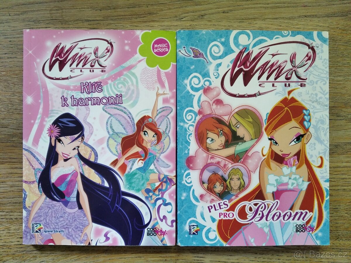 2x knížka Winx Club COOBOO