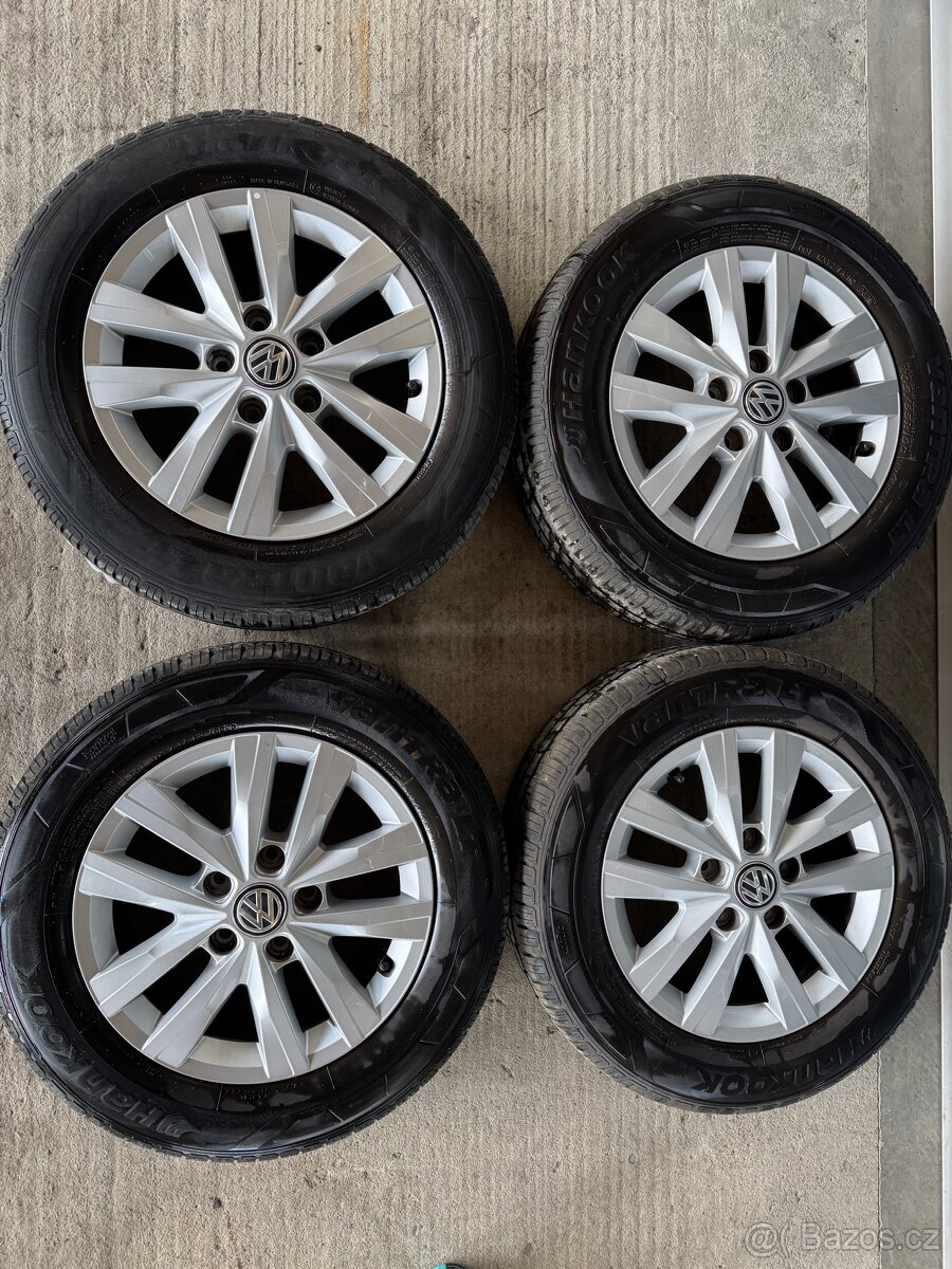 Sada alu kol VW Clayton 205/65 5x120 R16 7E0601025N