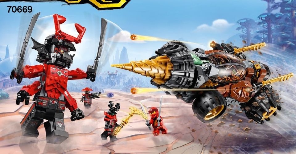 Lego Ninjago - Coleův razicí vrták 70669