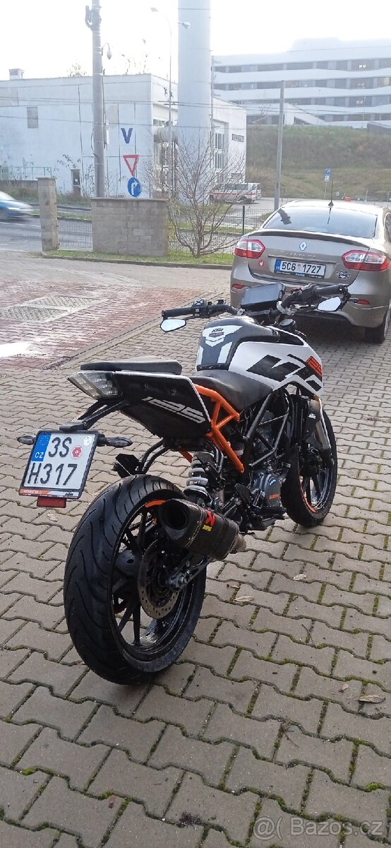 Ktm duke 125 PLATNÉ DO SMAZÁNÍ