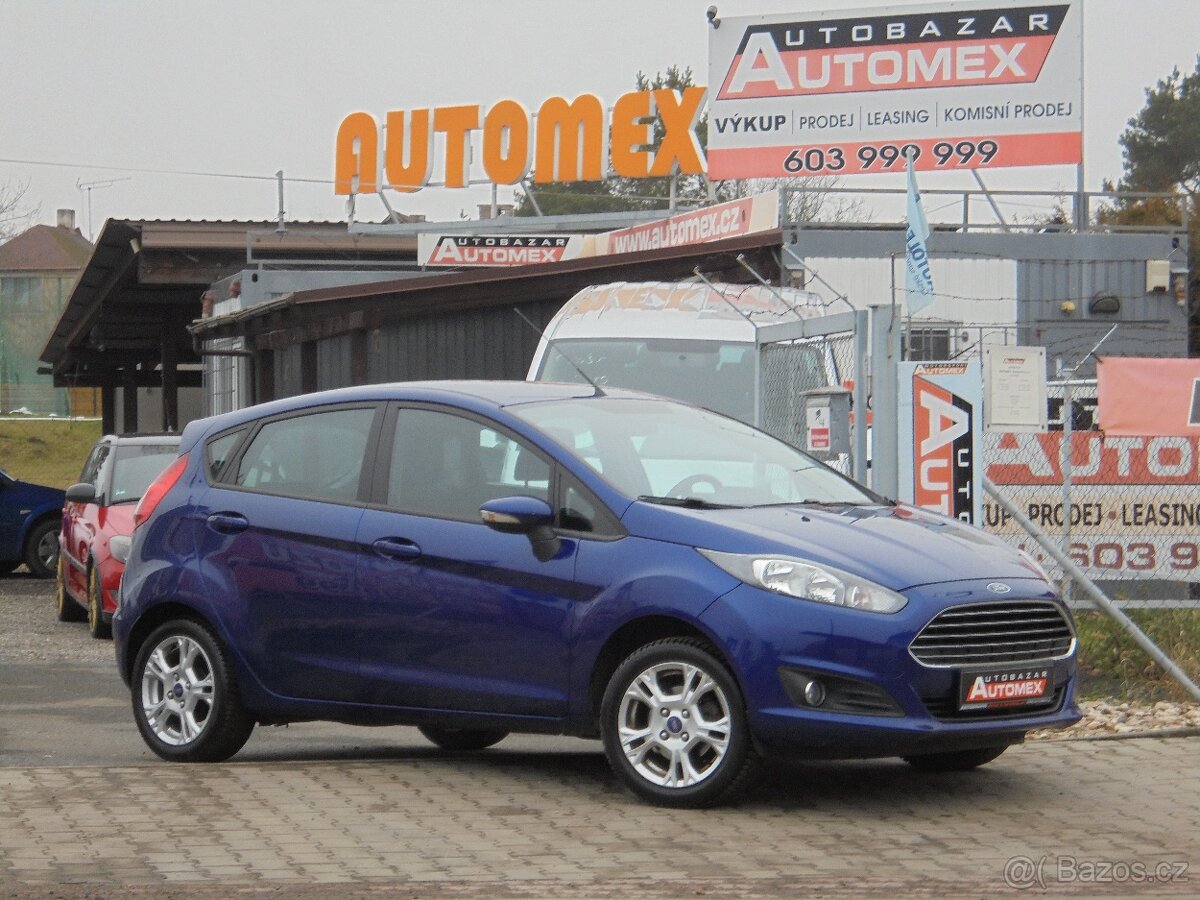 Ford Fiesta 1.25i- TREND- KLIMA- ČR- SERVISKA