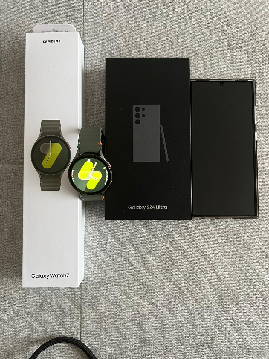 Samsung Galaxy Watch 7, zelené 44mm