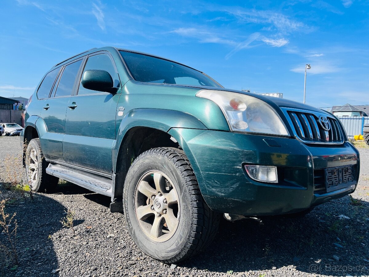 Toyota Land Cruiser 120 4x4  NEPRAVIDELNÝ CHOD MOTORU-