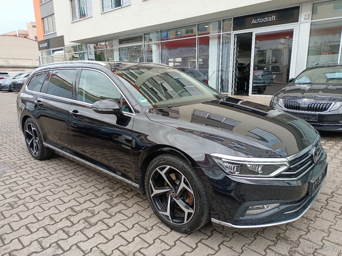 VW Passat 2.0TDI 140kW 4x4 DSG Matrix Tažné Panorama ACC