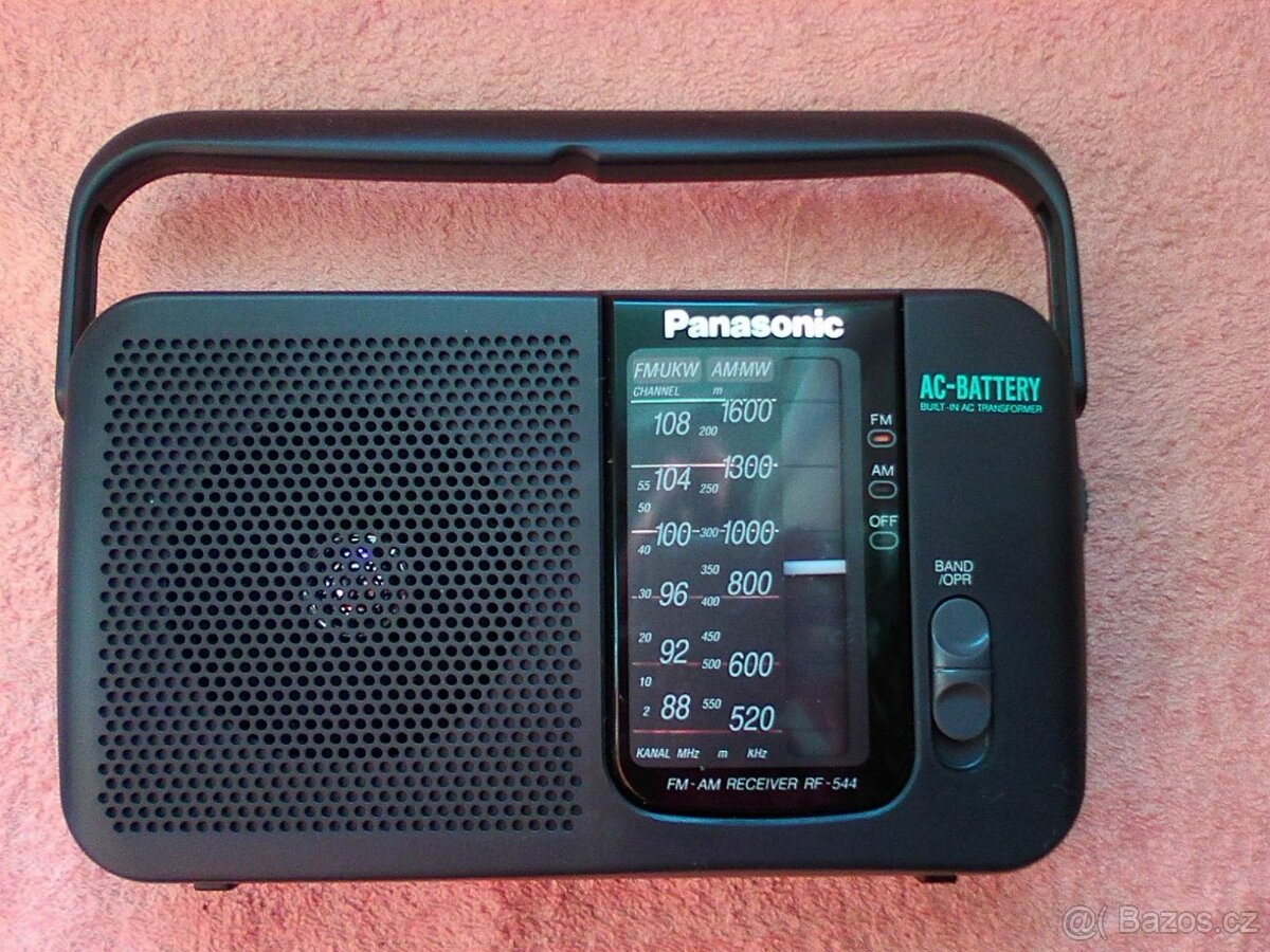 Přenosné rádio zn. Panasonic, nové