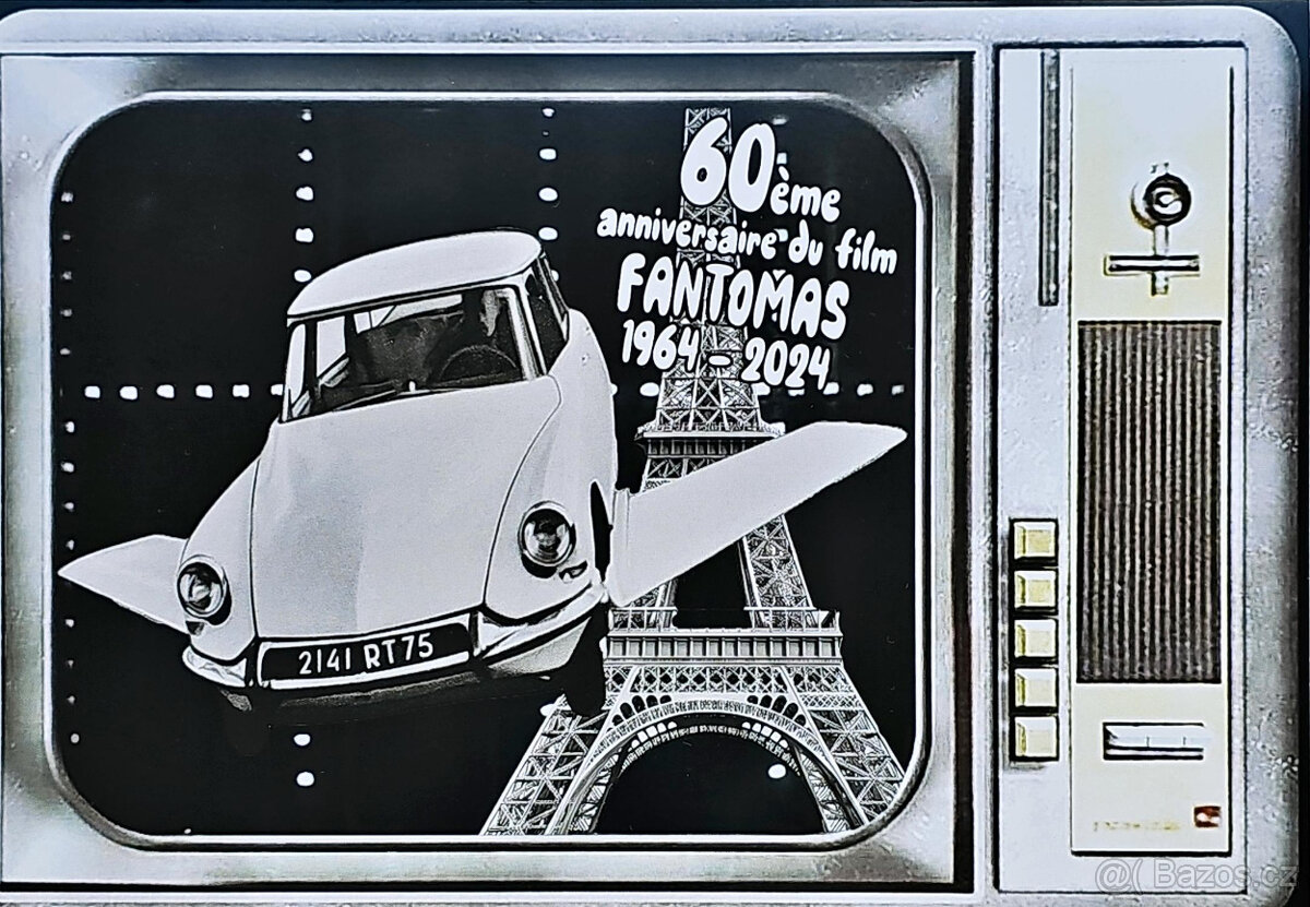 0 euro souvenir bankovka Citroën DS