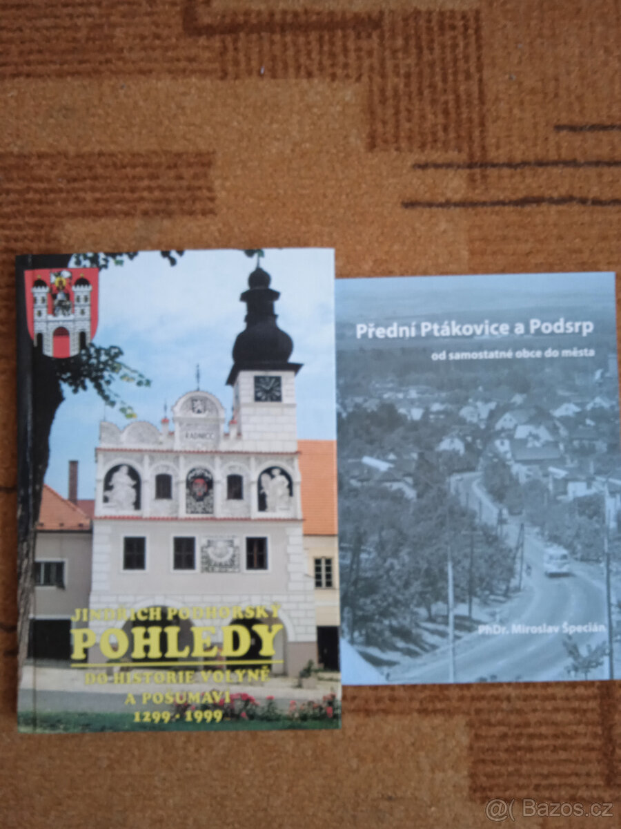 Pohledy do historie Volyně,Přední Ptákovice a Podsrp