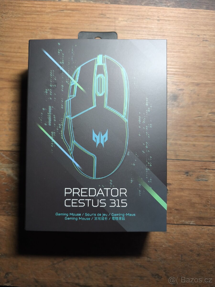 Nová herní myš Predator Cestus 315 – nerozbalená
