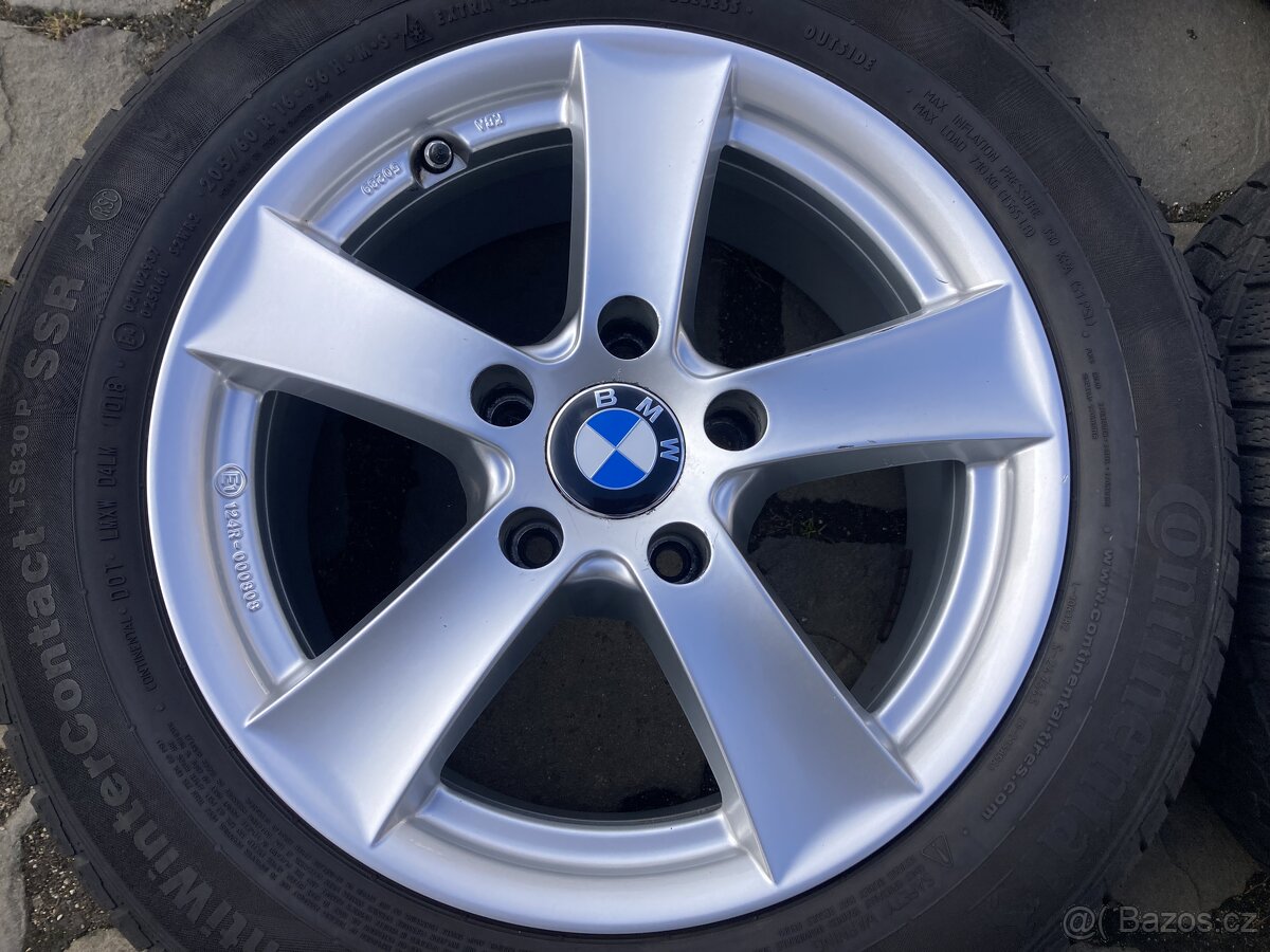 Alu kola BMW 3 F30 F31 16" 5x120 zimní CONTINENTAL 205/60R16