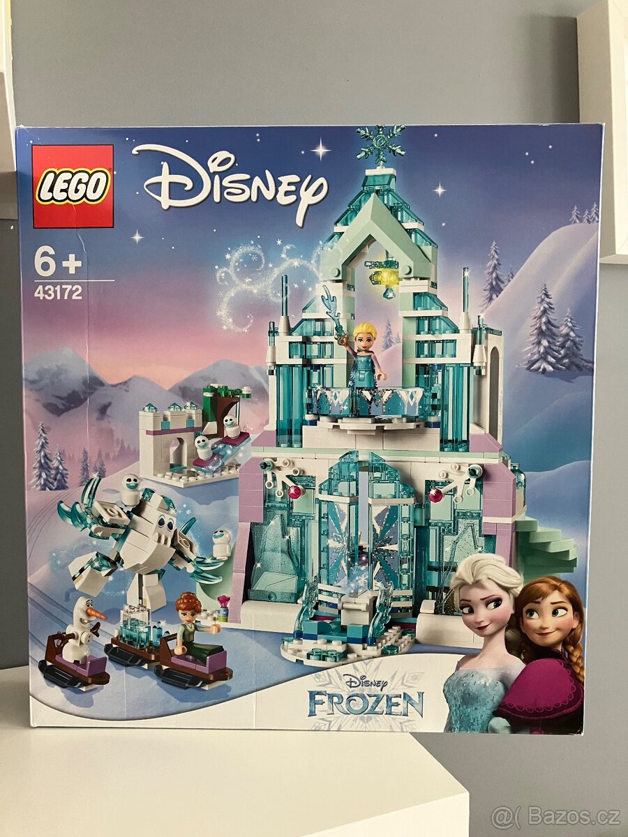 LEGO® Disney 43172 Elsa a její kouzelný ledový palác