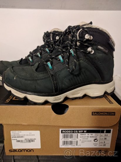 Salomon goretex pohorky 36