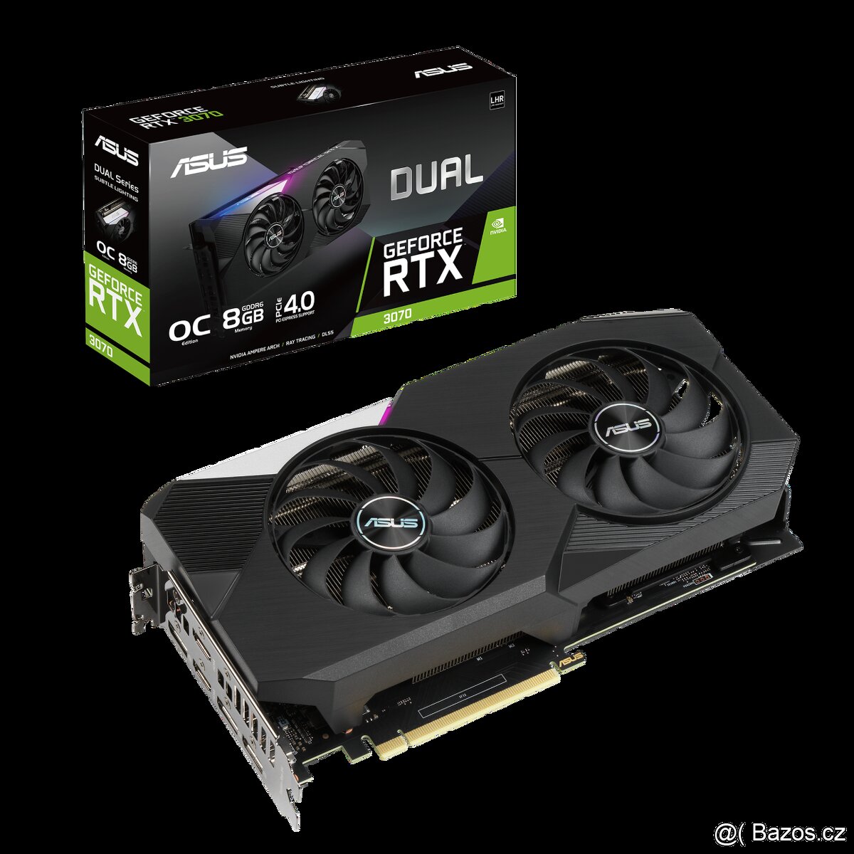 ASUS Dual GeForce RTX 3070 OC Edition 8GB + záruka