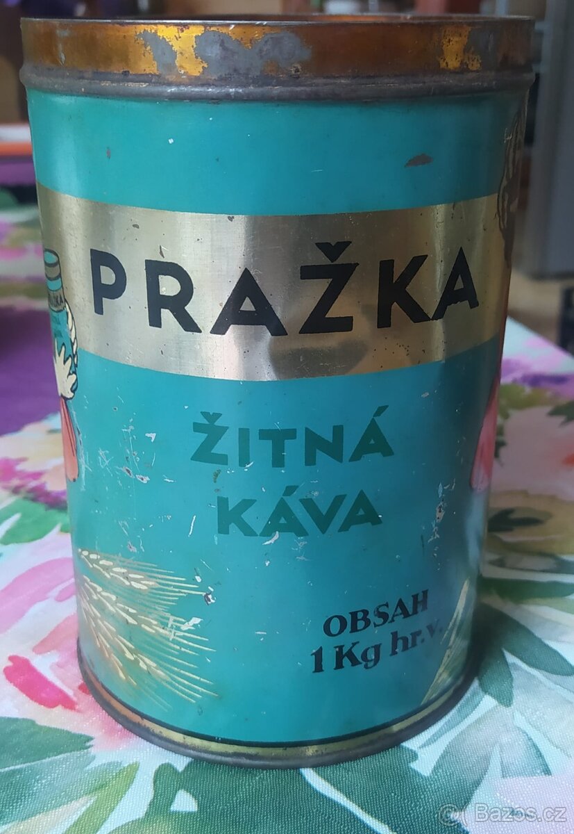 Starožitná plechovka - Pražka