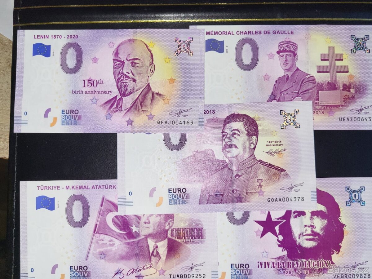 0 euro bankovky