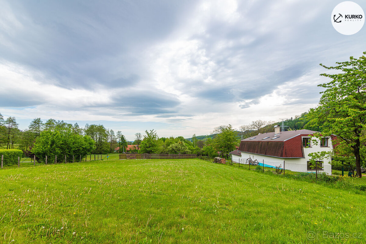 Stavební pozemek o výměře 1181 m2 v obci Palkovice