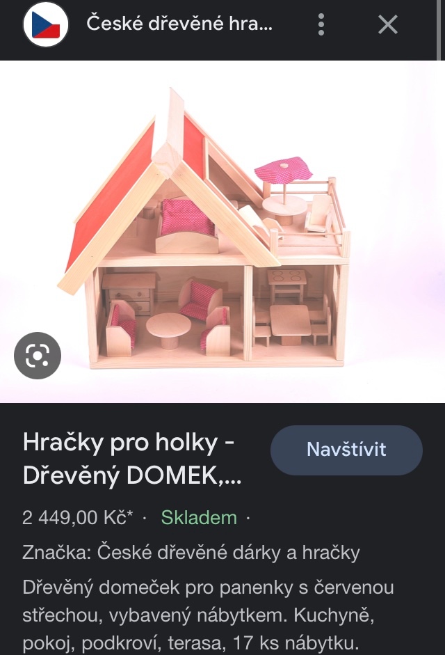 Domeček pro panenky