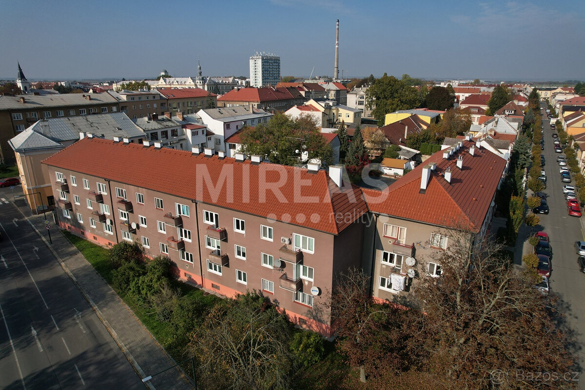 Nymburk, pronájem bytu 3+kk s balkonem po rekonstrukci okr. 