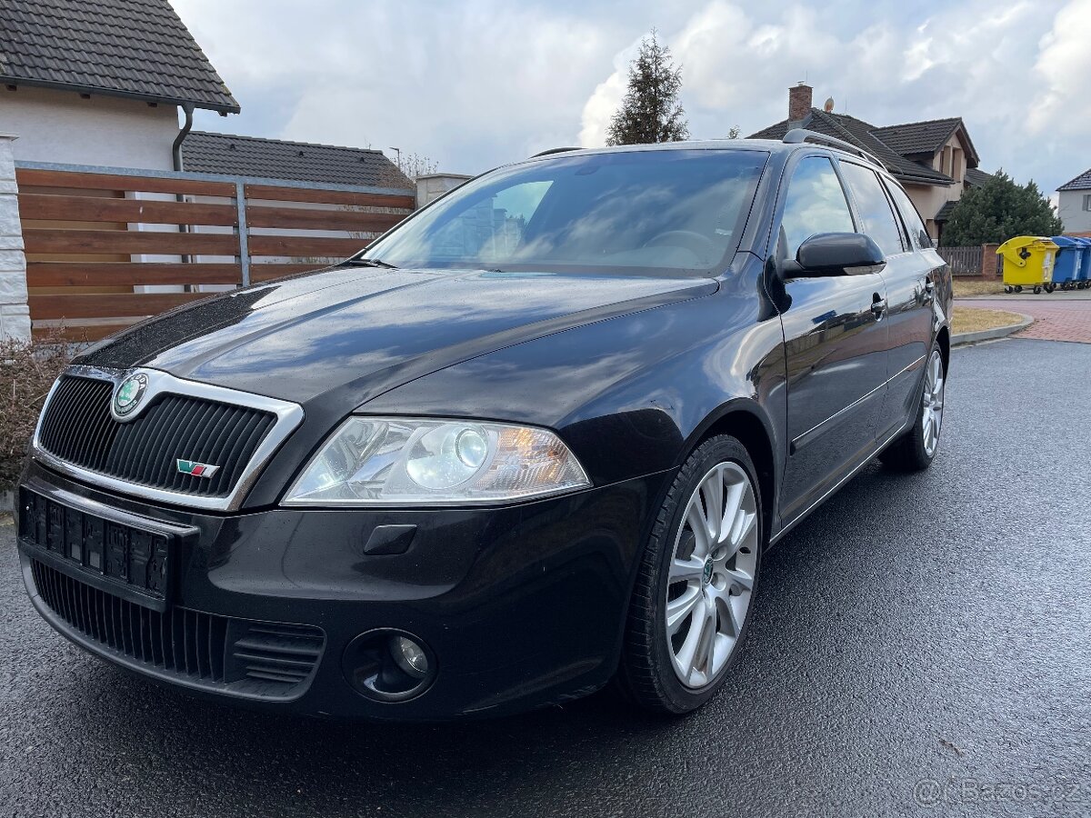 Škoda Octavia RS,TURBO 2.0FSI-147kw,r.v2007,pěkný stav.