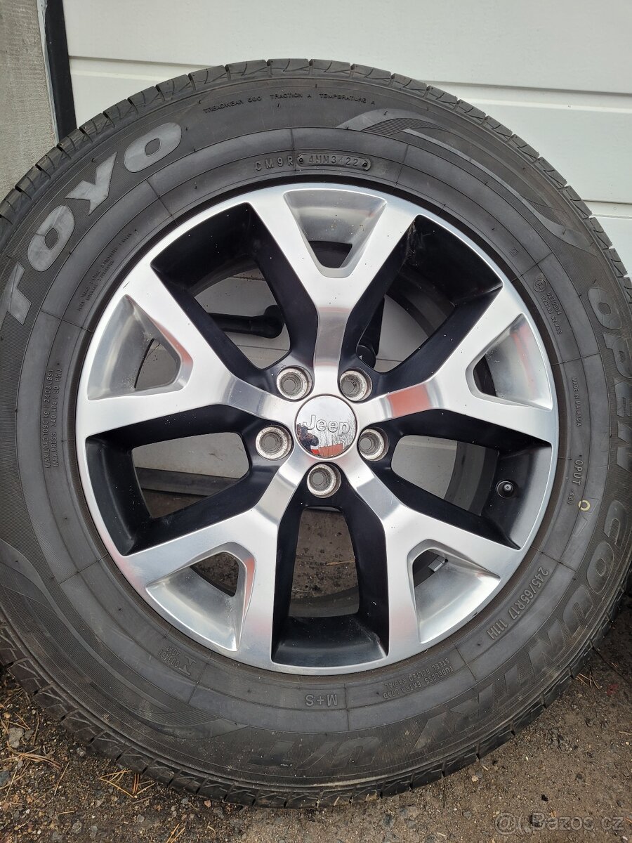 JEEP CHEROKEE kola Alu hliníková 5x110mm