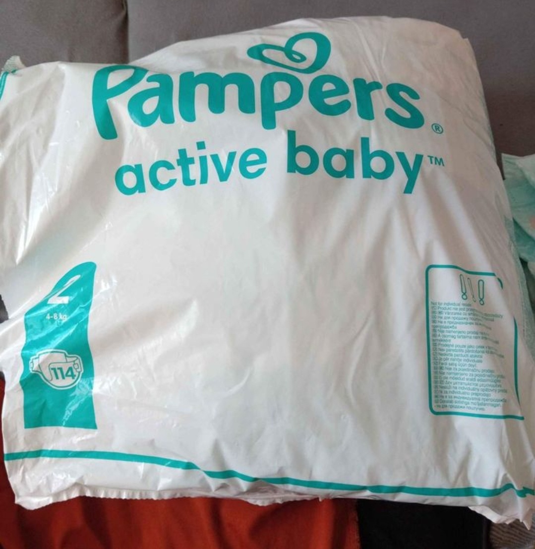 Plenky Pampers active baby 2