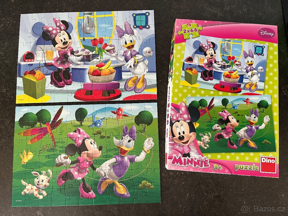 Puzzle Dino MINNIE 2x66