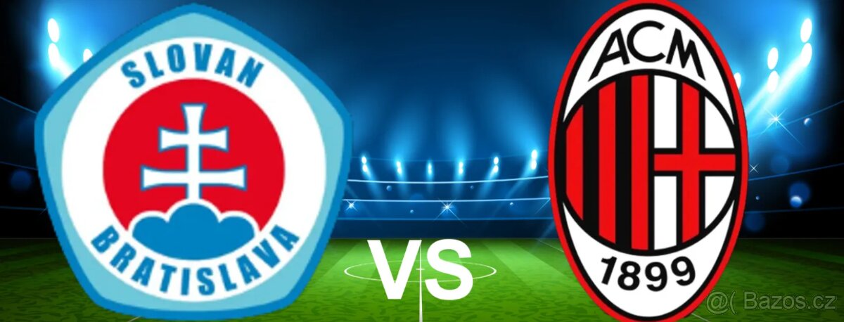 Slovan Bratislava vs AC Milano